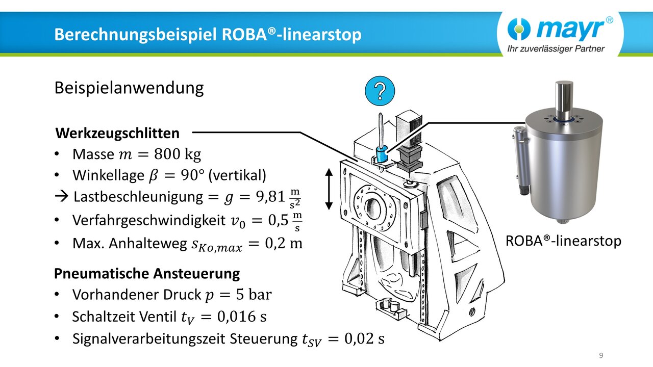 Web-Seminar "Worauf es bei der Auswahl von Sicherheits-Linearbremsen ankommt" (DE)