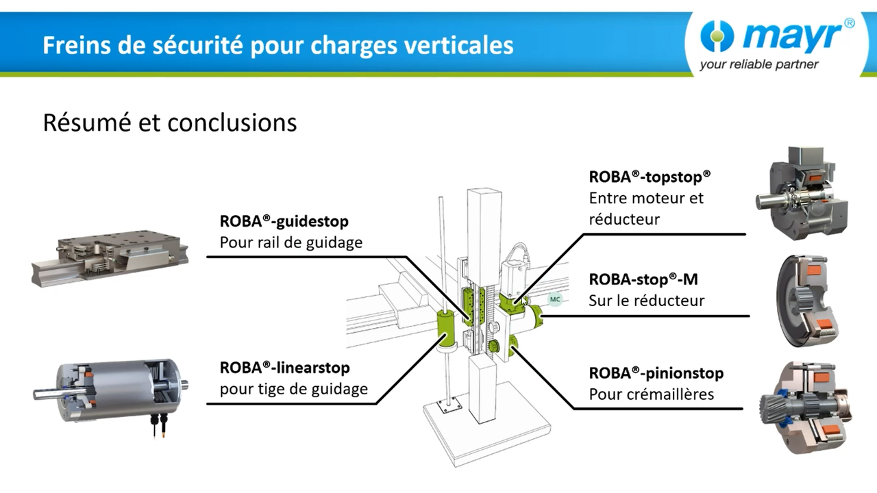 Séminaire Web "Les Freins de Sécurité pour Axes Verticaux" (FR)