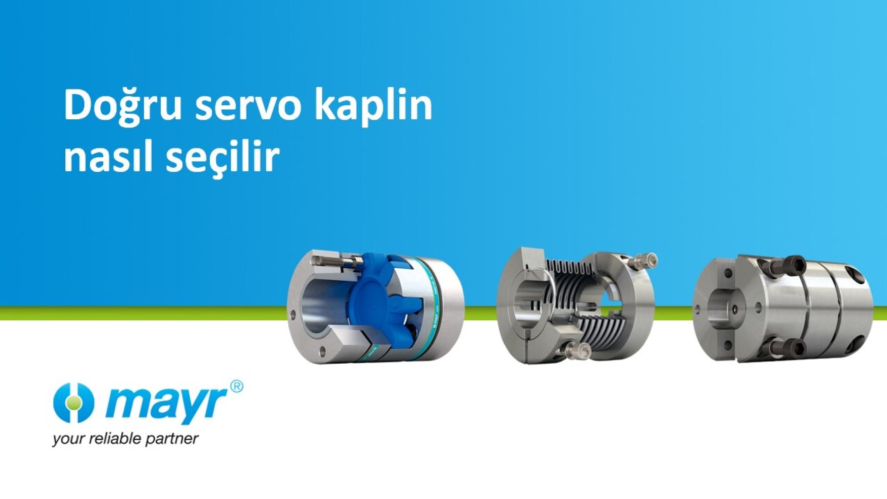 Web semineri "Doğru Servo Kaplin Nasıl Seçilir" (TR)